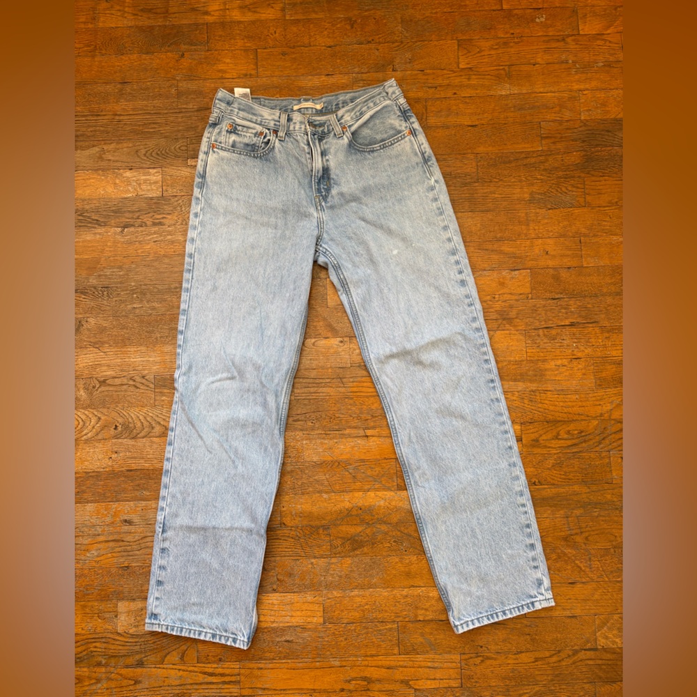 Levi’s women’s Low Pro Straight Jeans